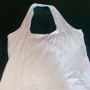 Cotton On White Halter Top
